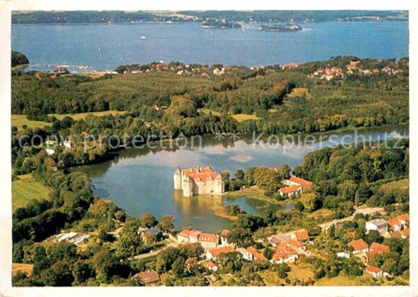 Gluecksburg Ostseebad Fliegeraufnahme Schloss