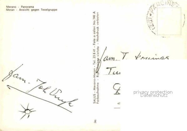 Merano Meran Blick zur Texelgruppe – Bild 2