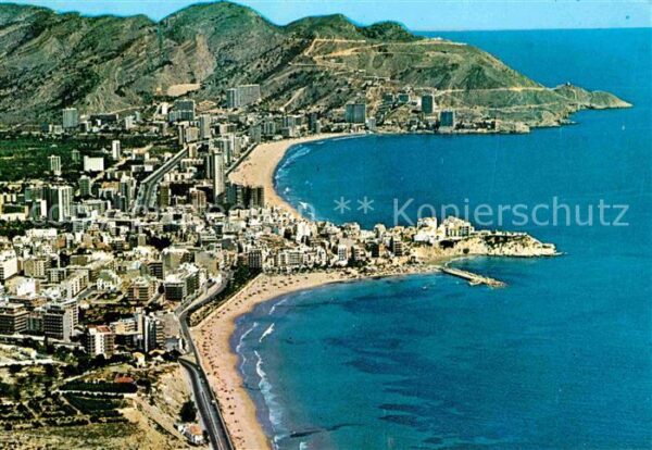 Benidorm Fliegeraufnahme