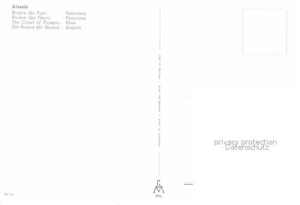 ALASSIO Savona Liguria IT Panorama – Bild 2
