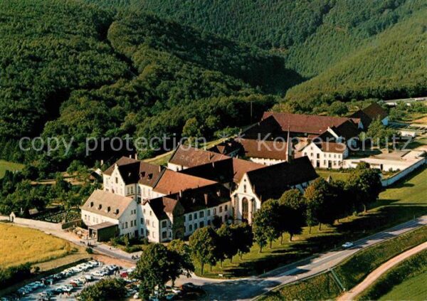 Heimbach Eifel Fliegeraufnahme Tappistenkloster Mariaw