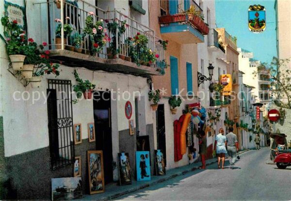 Benidorm Typische Strasse