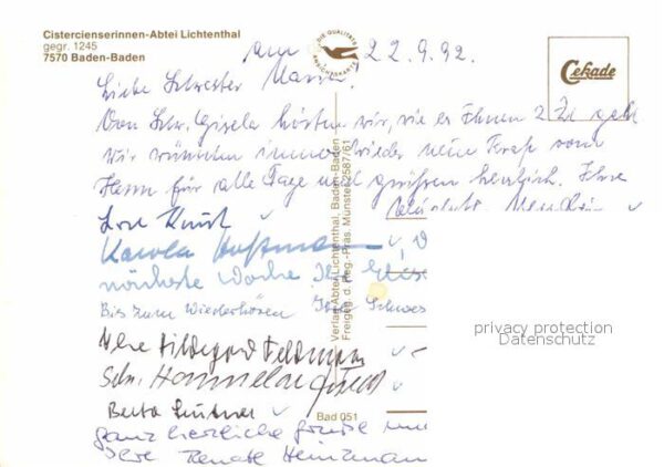 Baden-Baden Cistercienserinnen Abtei Lichtentahl – Bild 2
