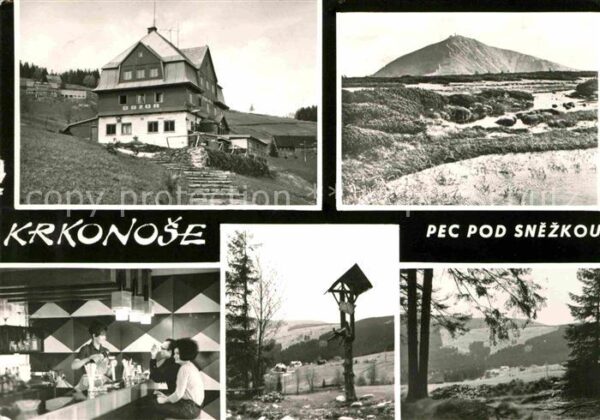 Krkonose Hotel Berg Bar Wegekreuz