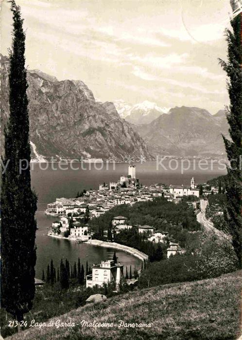 Malcesine Lago di Garda Panorama
