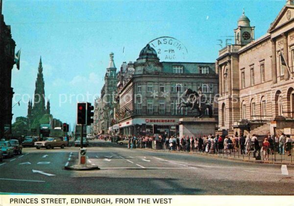 Edinburgh Scotland Princes Street