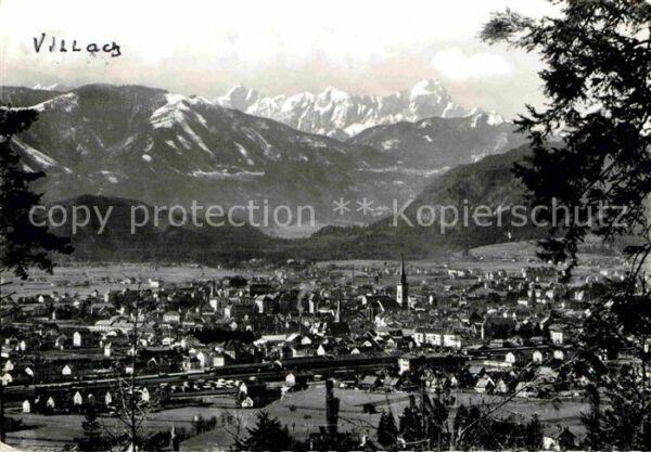 Villach Kaernten Panorama