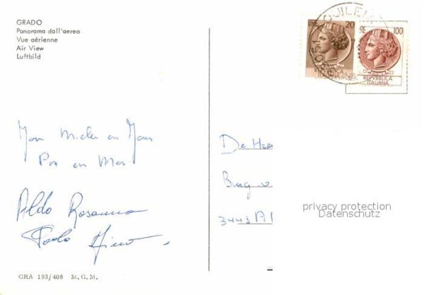 Grado Pineta Fliegeraufnahme – Bild 2