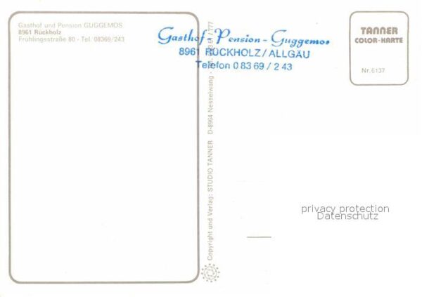 Rueckholz Gasthaus Pension Guggemoos – Bild 2