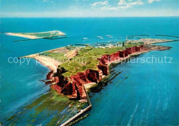 Helgoland Fliegeraufnahme mit Badedüne