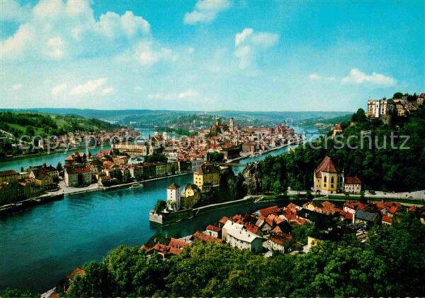 Passau Inn Donau Ilz