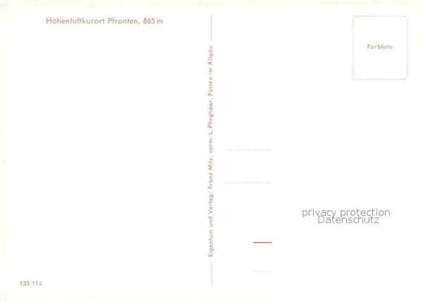 Pfronten Teilansicht – Bild 2