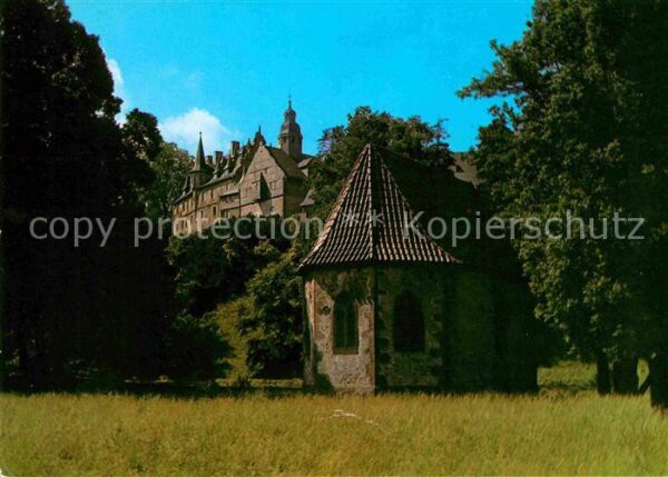 Lauterbach Hessen Schloss Eisenbach mit Annenkapelle