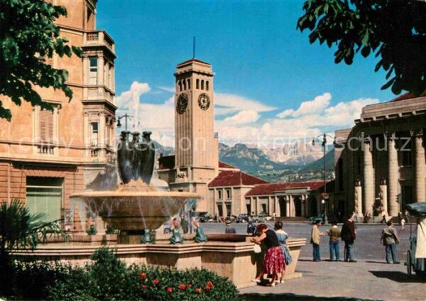 Bozen Suedtirol Bahnhofsplatz