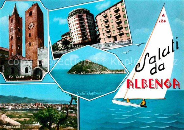 Albenga Isola Gallinaro Le Torri Piazza Matteot