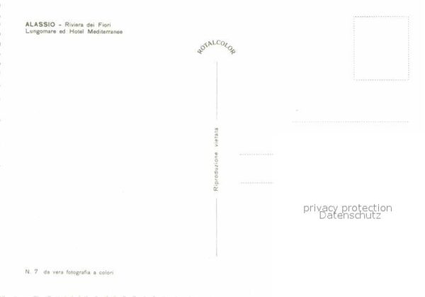 ALASSIO Savona Liguria IT Hotel Mediterraneo – Bild 2