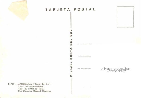 Marbella Andalucia Rathausplatz – Bild 2