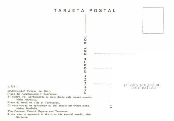 Marbella Andalucia Rathausplatz – Bild 2