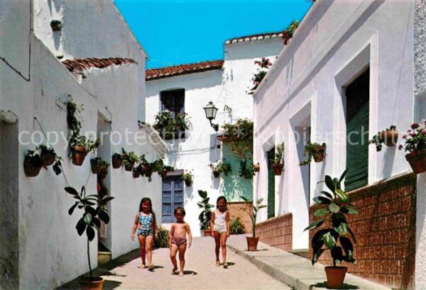 Granada Andalucia Strassenansicht