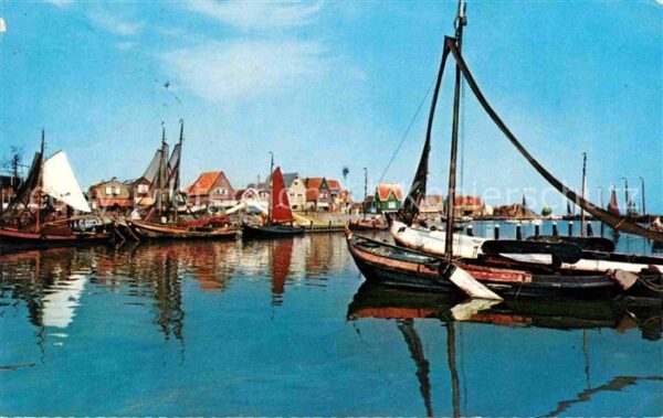 Volendam Hafen Fischkutter