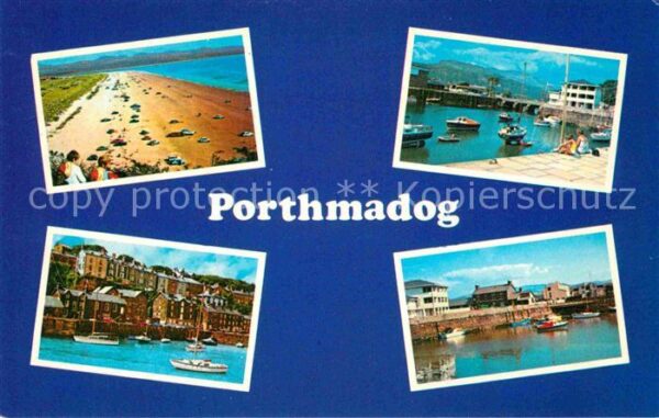 Porthmadog Gwynedd Beach Harbour