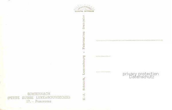 Echternach Panorama La Petite Suisse Luxembourgeoi – Bild 2