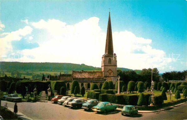 Painswick Victoria Square and Church