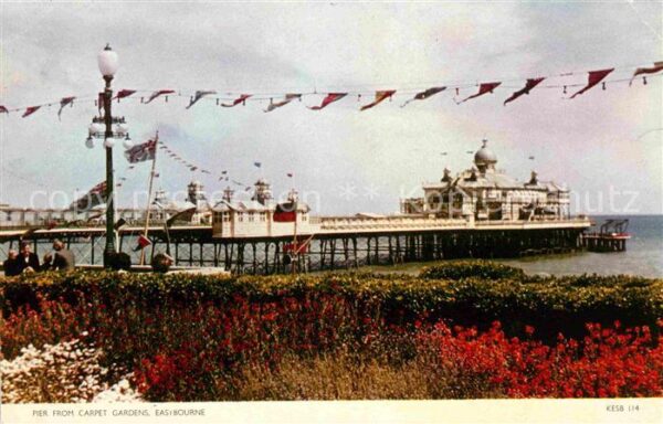Eastbourne Sussex Pier from Carpet Gardens