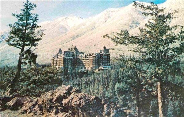 Banff Canada Banff Springs Hotel Rocky Mountains