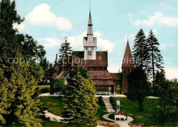 Hahnenklee-Bockswiese Harz Gustav Adolf Kirche Nordische Stabkirch