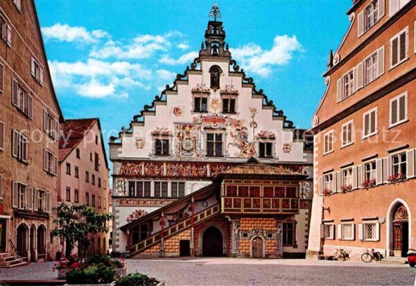 Lindau Bodensee Historisches Rathaus 15. Jhdt. bodan Ka