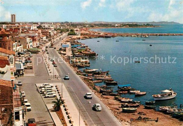 Cambrils Vista parcial Uferstrasse Küste