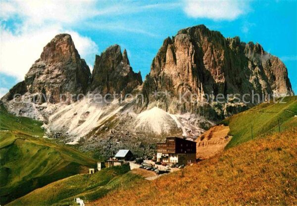 Passo Sella Albergo Maria Flora Sassolungo Dolomiti