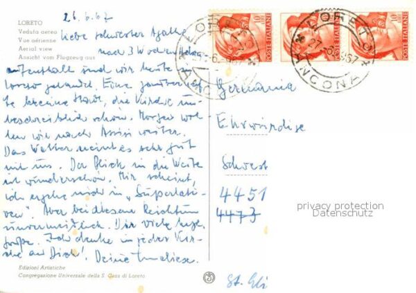 Loreto Ancona Veduta aerea – Bild 2