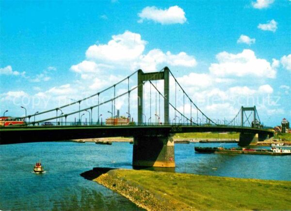 Duisburg Ruhrort Rheinbrücke