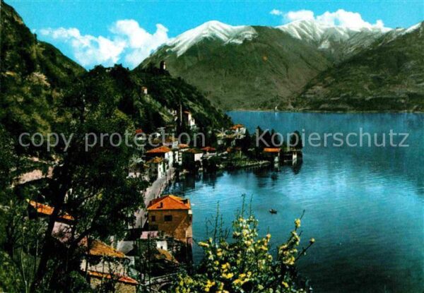 Mamete Lago di Lugano Panorama Luganersee Alpen