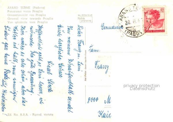 Abano Terme Panorama verso Praglia – Bild 2