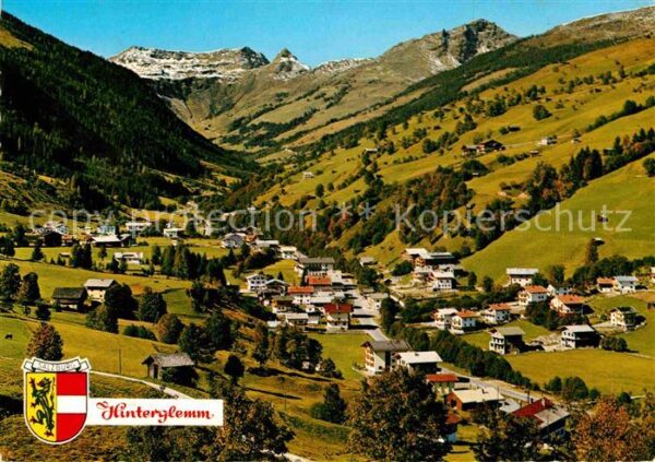 Hinterglemm Saalbach Panorama Höhenluftkurort
