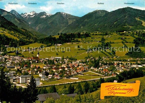 Schladming Obersteiermark Panorama Blick in die Niederen Tauern