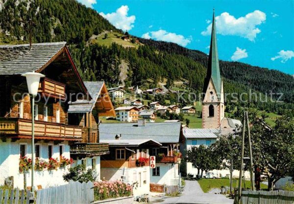 Virgen Ortspartie an der Kirche Höhenluftkuror