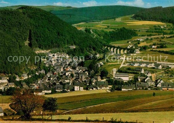 Willingen Sauerland Ausblick vom Trais Heilklimatischer Kne