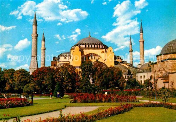 Istanbul Constantinopel Aya Sofya Müzesi Saint Sophia Museum
