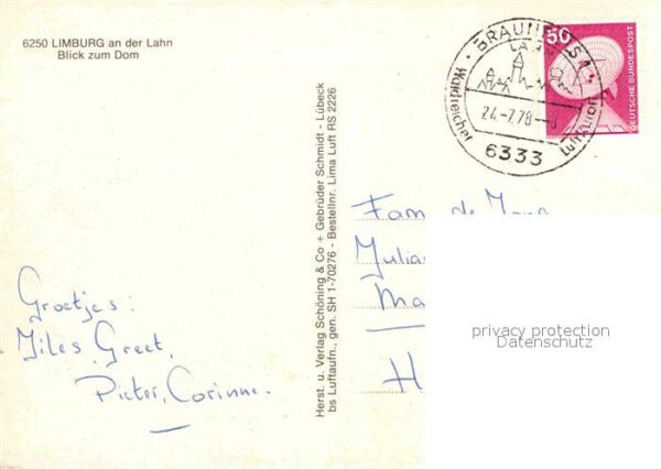 Limburg Lahn Limburger Dom Fliegeraufnahme – Bild 2
