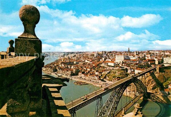 Porto Portugal Panorama Ponte Maria Pia