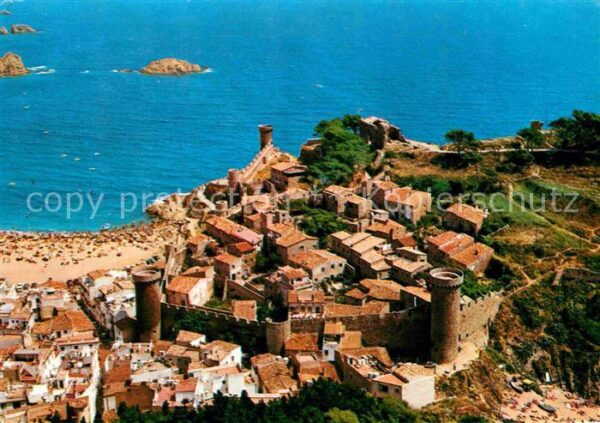 Tossa de Mar La Vila Vella Strand Küste Mittelmeer F