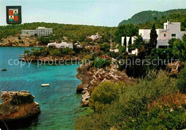 Cala Fornells Vista general Villen an der Küste