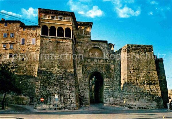 Perugia Arco Etrusco Etruskischer Bogen