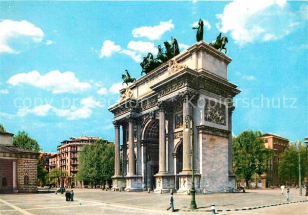 Milano Arco della Pace Friedensbogen