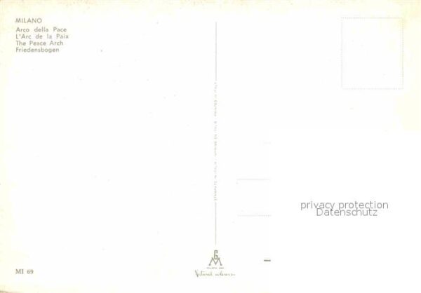 Milano Arco della Pace Friedensbogen – Bild 2