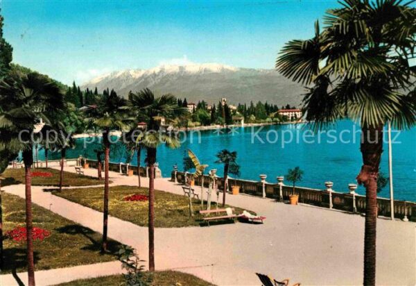 Fasano Lago di Garda Uferpromenade Gardasee